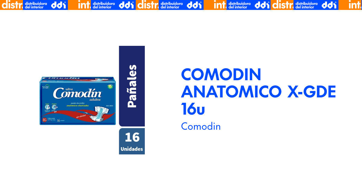 COMODIN ANATOMICO X-GDE 16u | DDI