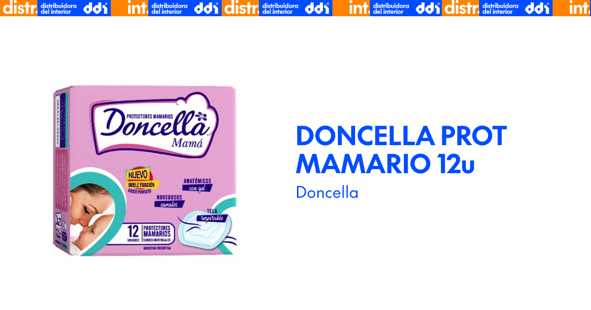 DONCELLA PROT MAMARIO 12u | DDI