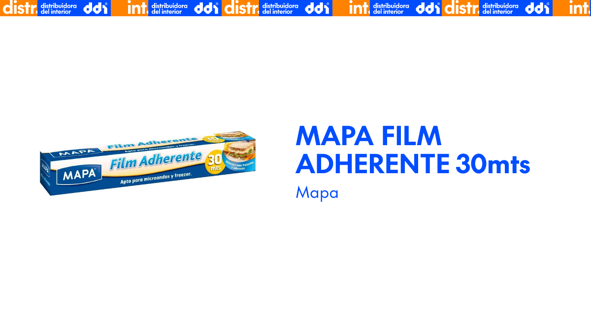 MAPA FILM ADHERENTE 30mts | DDI