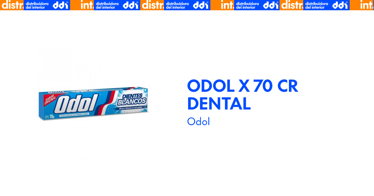 ODOL X 70 CR DENTAL | DDI